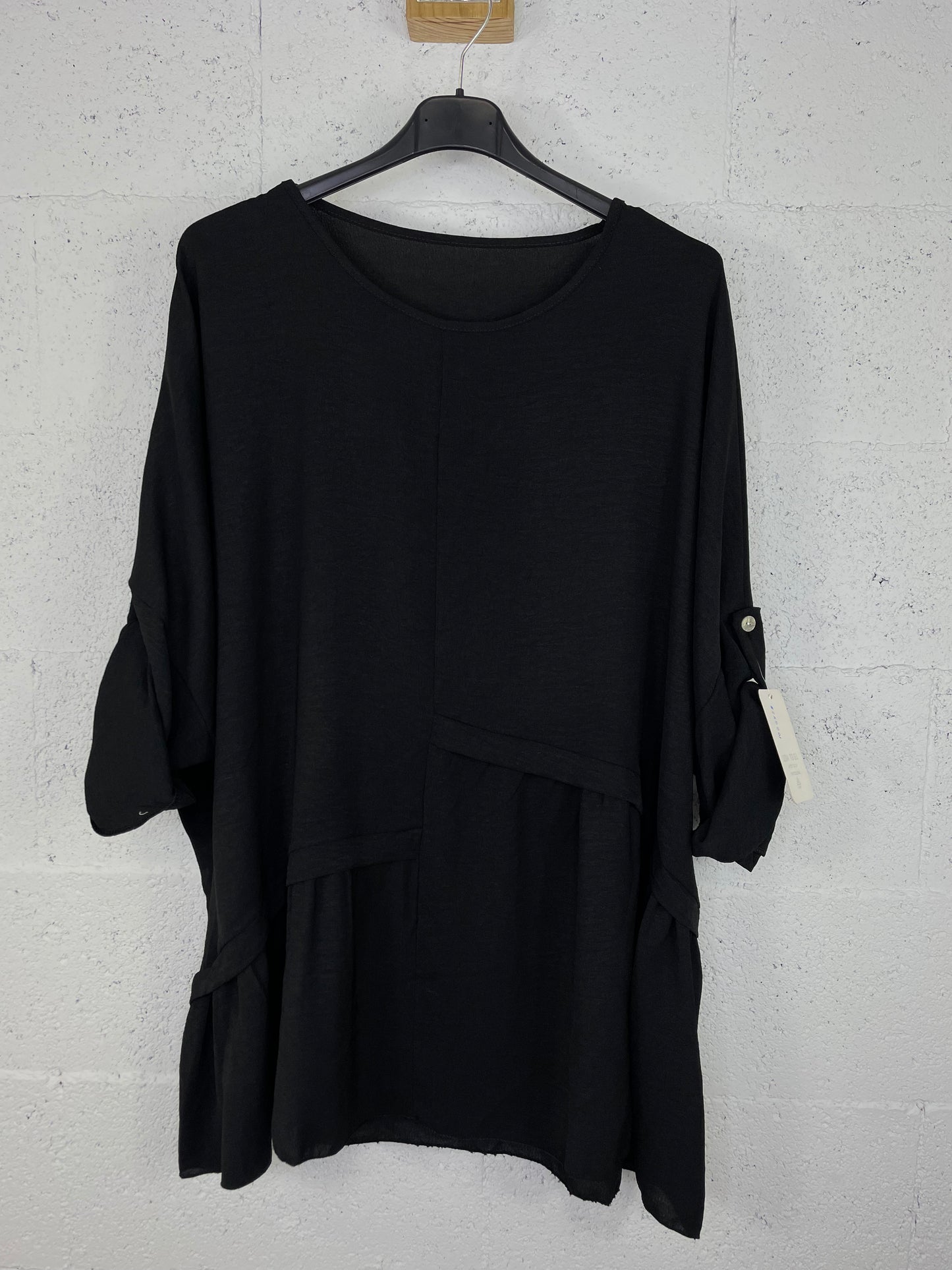 Blusa Aria Negro  PLUS
