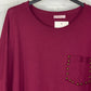 Camiseta Iría Burdeos PLUS