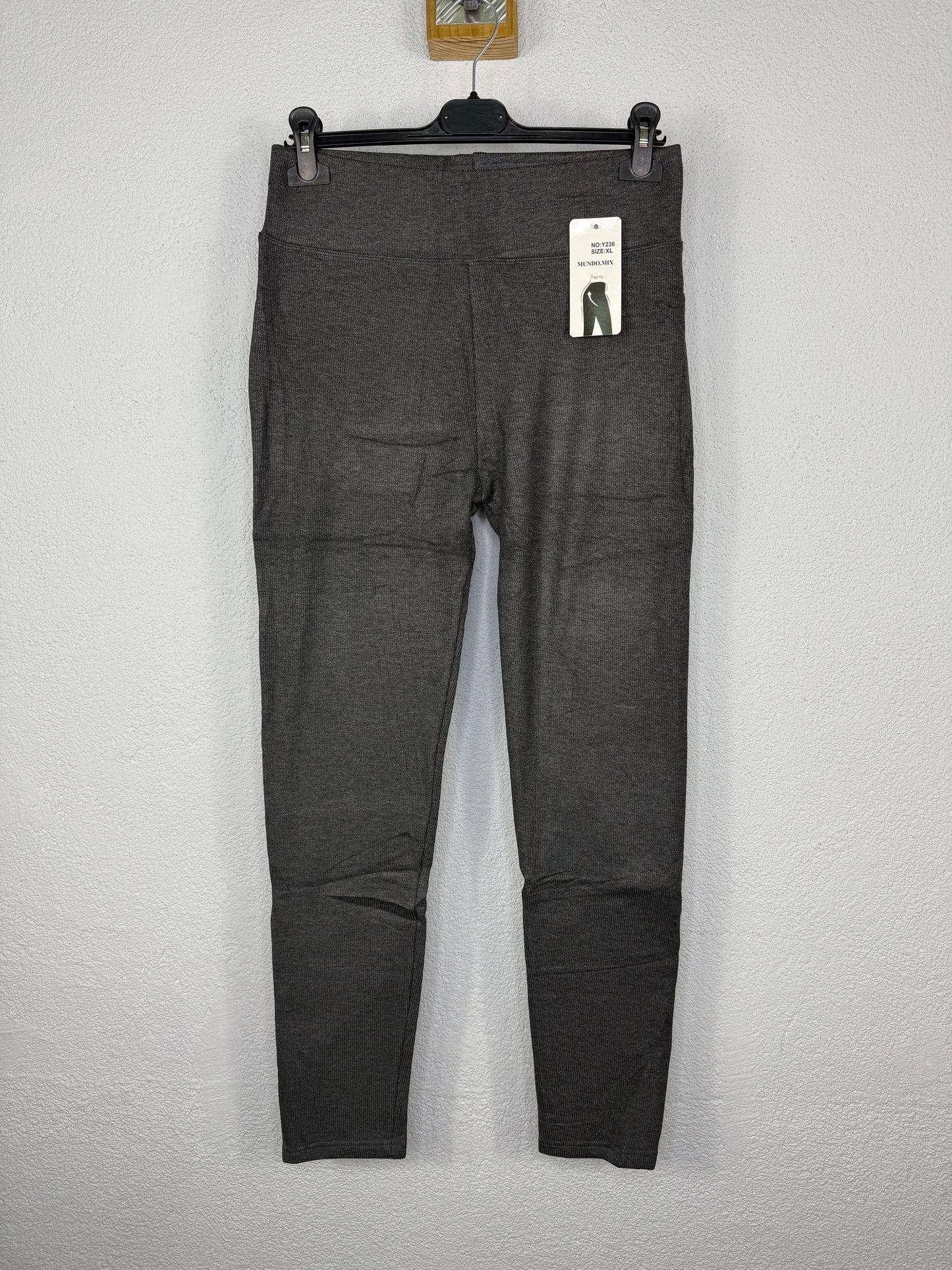 Leggin Rita Canale Afelpado Gris