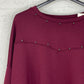 Sudadera Rioja Burdeos