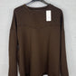 Sudadera Rioja marrón chocolate