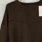 Sudadera Rioja marrón chocolate