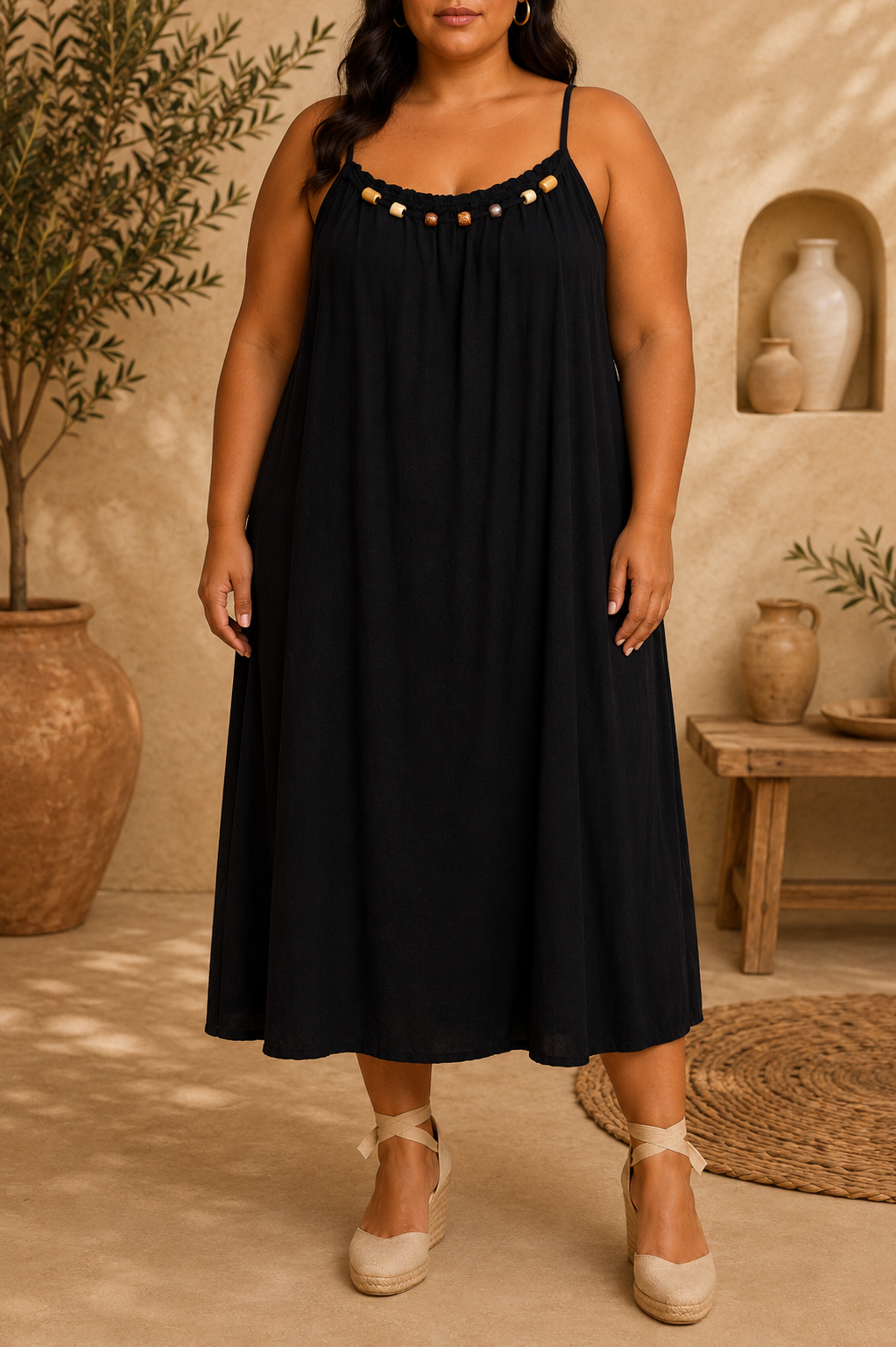 Vestido Catarroja Negro