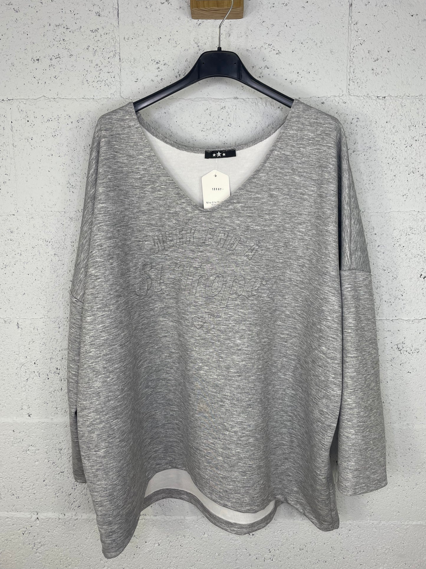 Sudadera Weekend  Gris