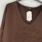 Sudadera Weekend  Marrón chocolate