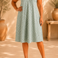 Vestido Aurora Vichy Verde agua