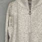 Chenilla Lirio Blanco/marron