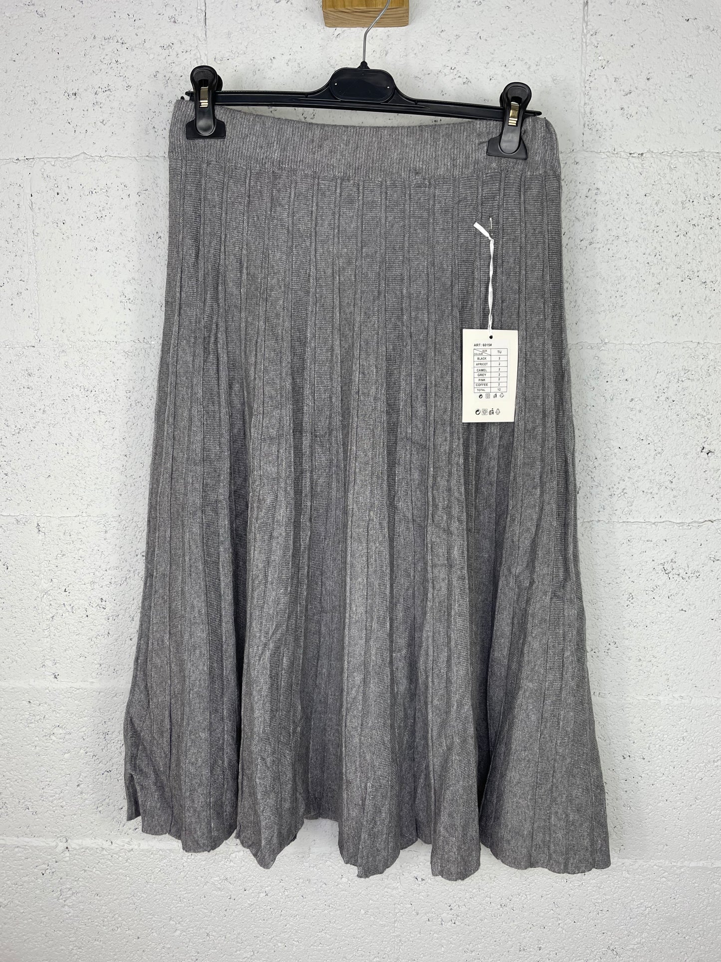 Falda Aura Gris Punto