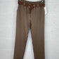 Pantalon Ébano Marrón /Taupe rayas