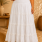 Falda Lourdes blanca