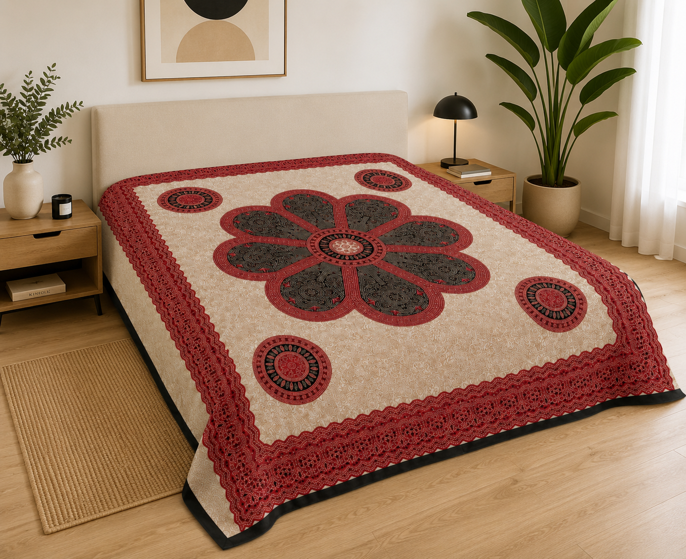 Pareo Mandala Rojo 240 x 210