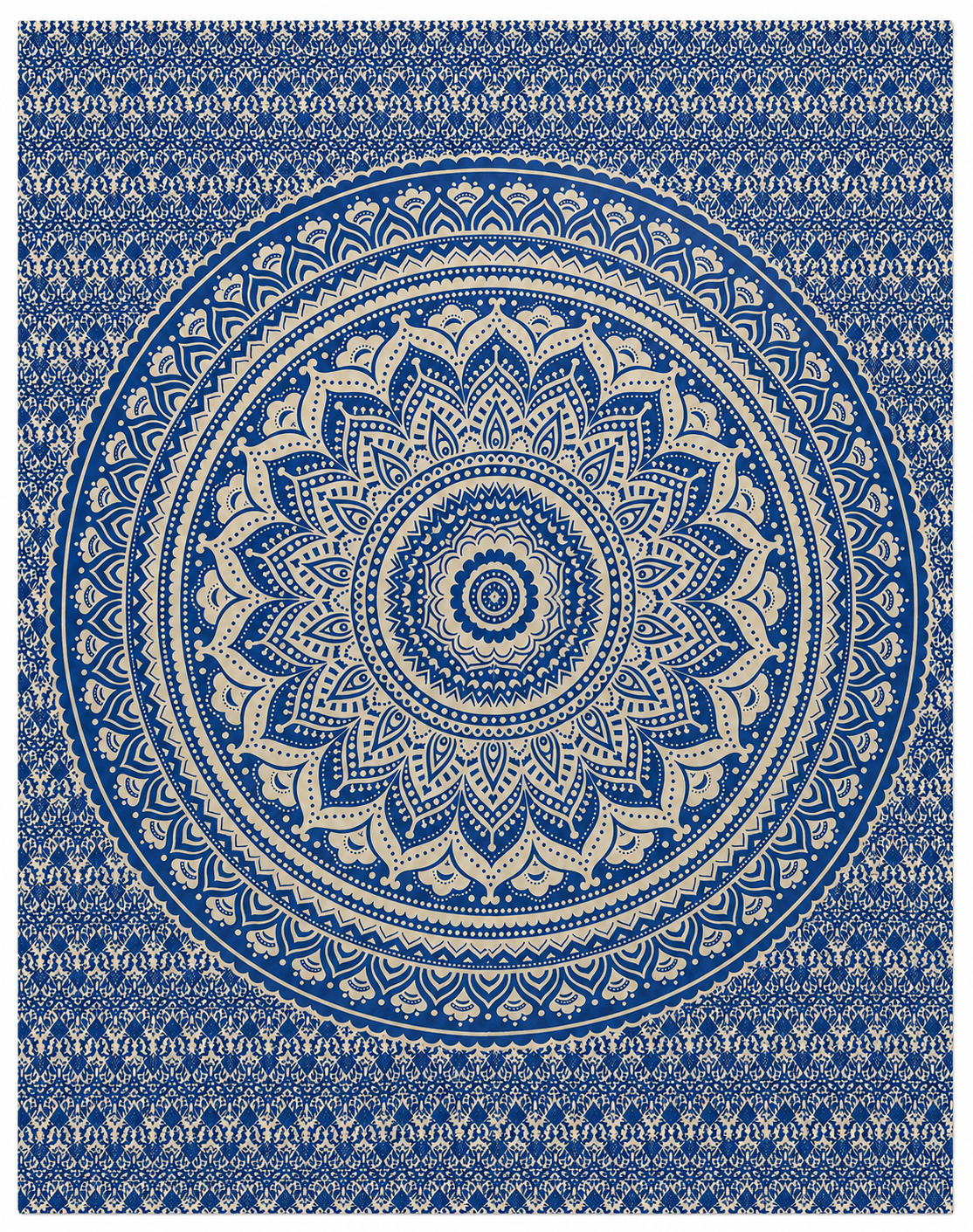 Pareo Mandala Azul 240 x 210