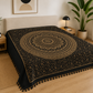 Pareo Mandala Negro/Dorado 240 x 210