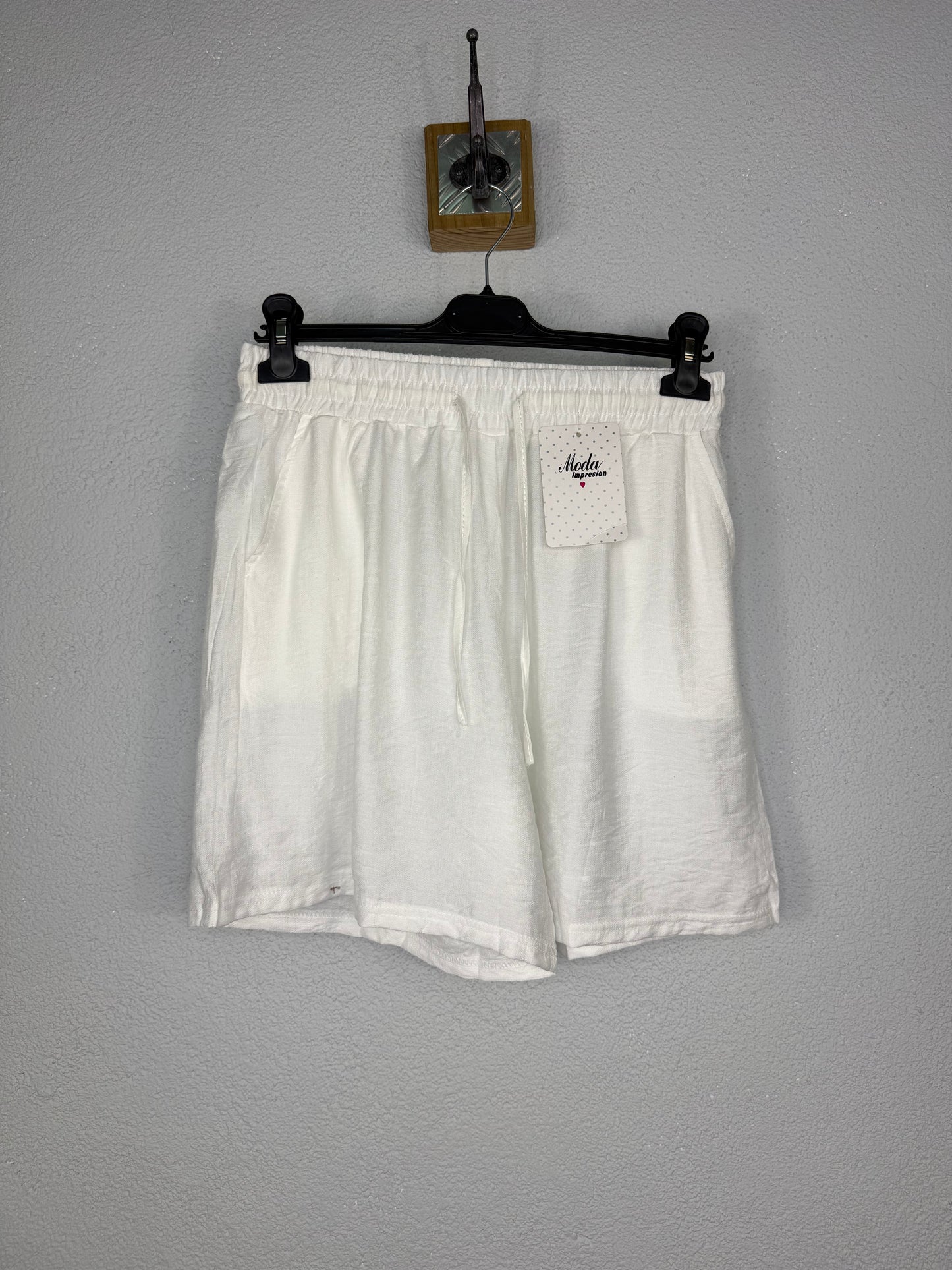 Pantalón corto Jupiter Blanco