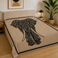 Pareo Elefante Negro 240 x 210