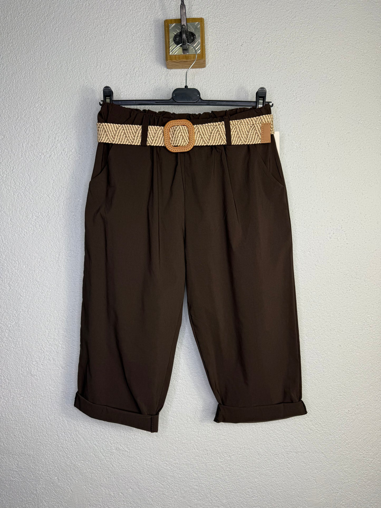 Pantalón Pirata Lorenzo Marrón Chocolate