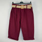 Pantalón Pirata Lorenzo Burdeos