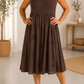 Vestido Cantera Marrón chocolate