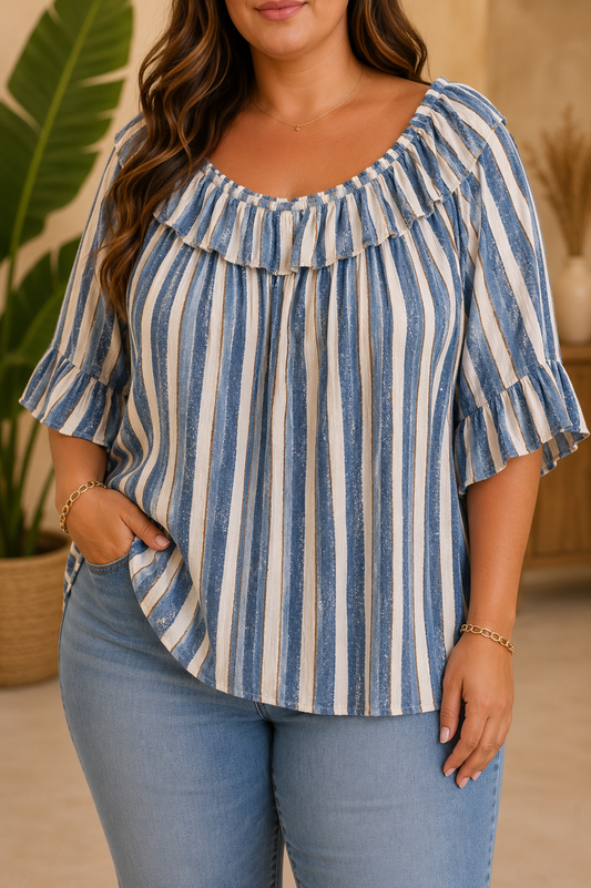 Blusa Marta Azul