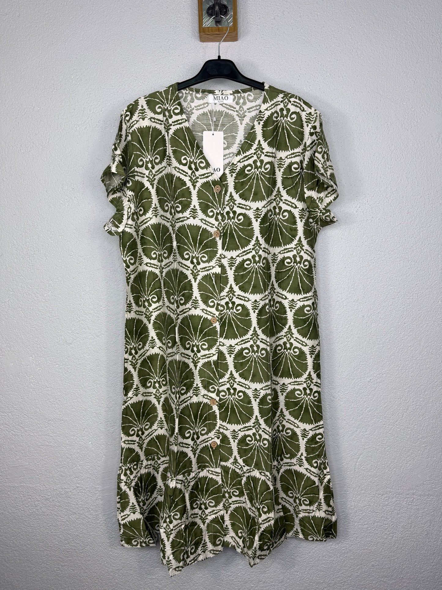 Vestido Amelia Verde Oliva