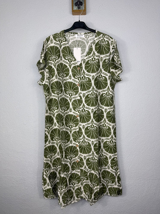 Vestido Amelia Verde Oliva