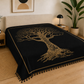 Pareo Arbol Negro Dorado 240 x 210