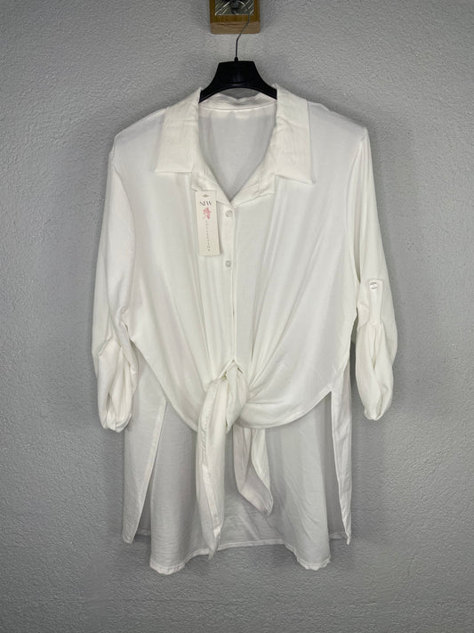 Camisa Selena Blanca