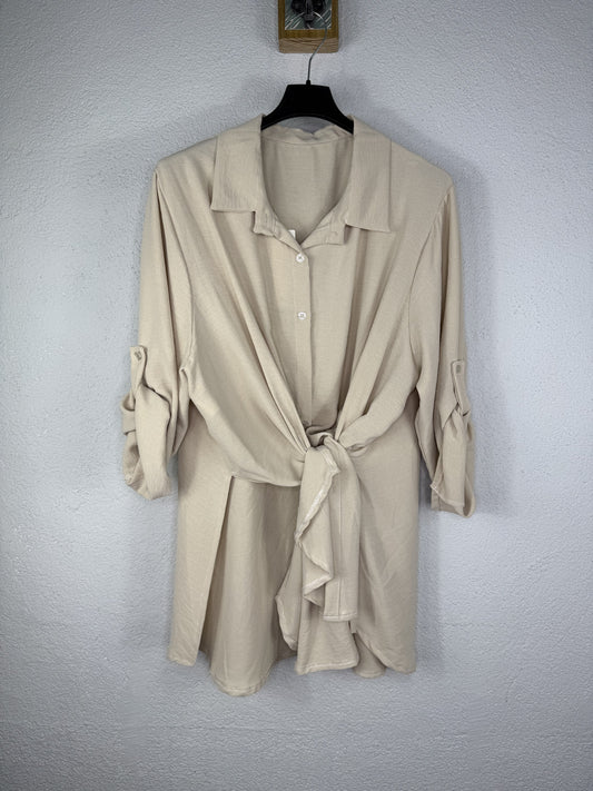 Camisa Selena Beige