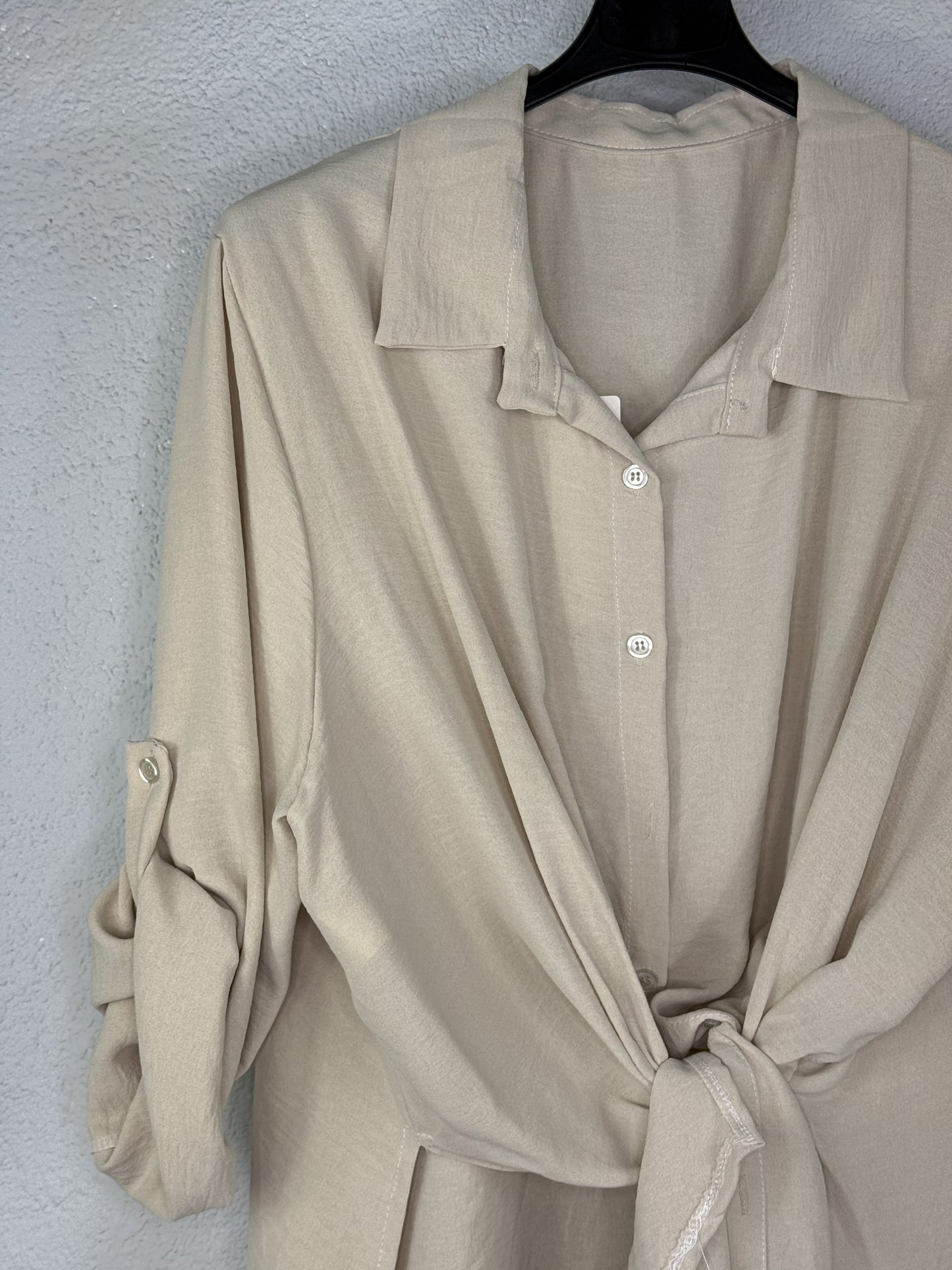 Camisa Selena Beige