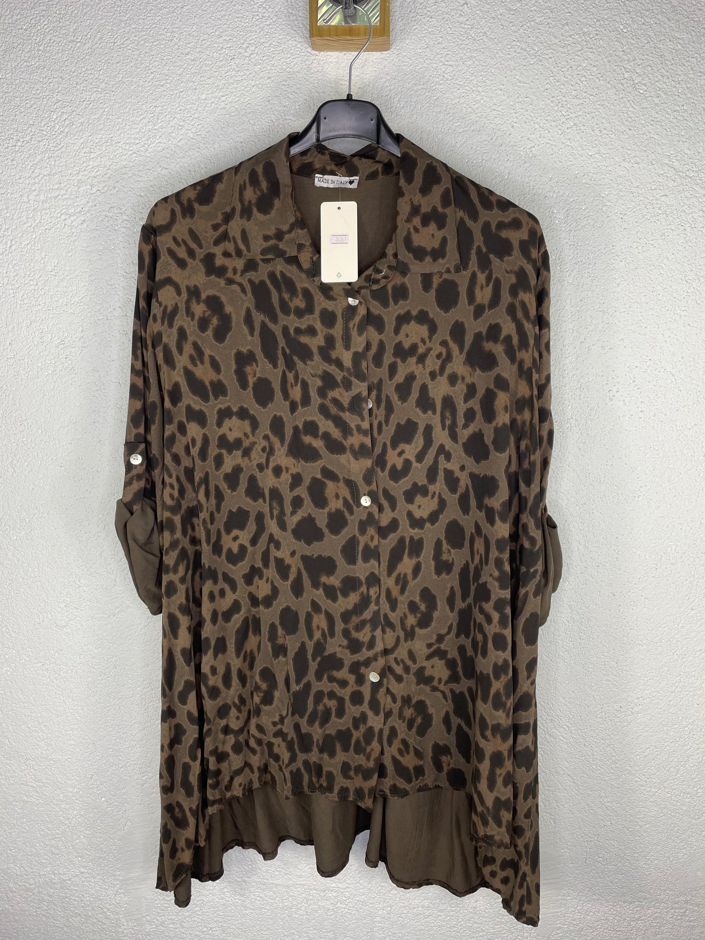 Camisa Reina Chocolate