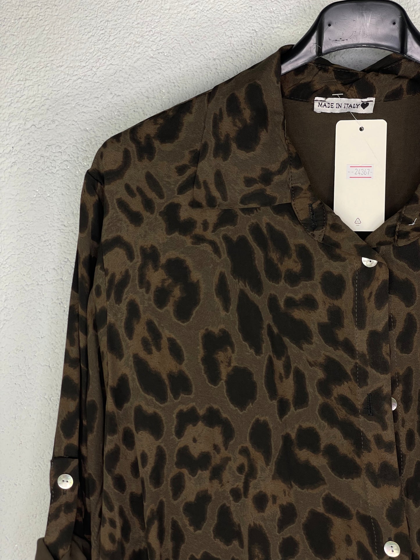 Camisa Reina Chocolate