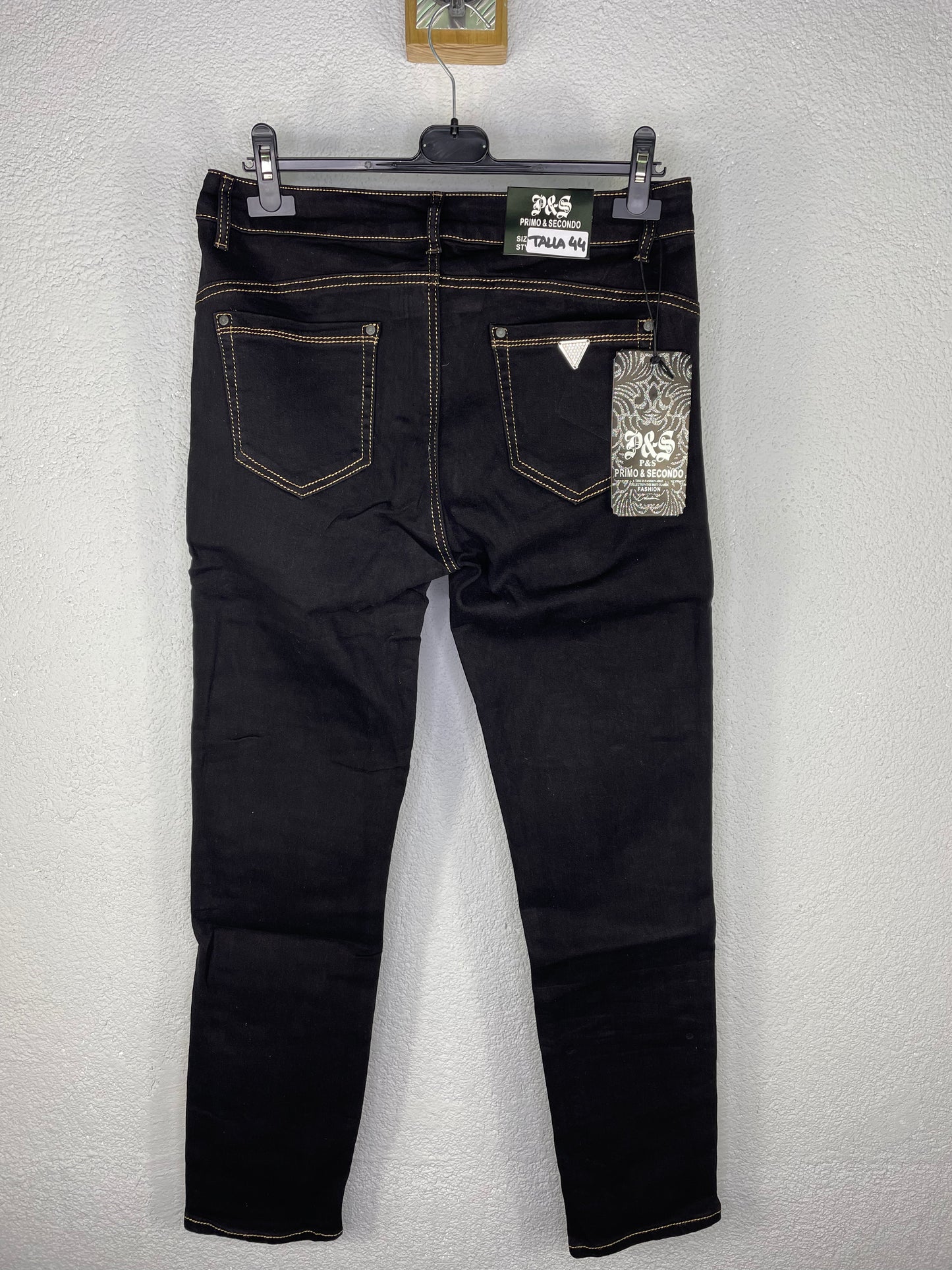 Pantalón Pitillo Ronda Negro 40-52