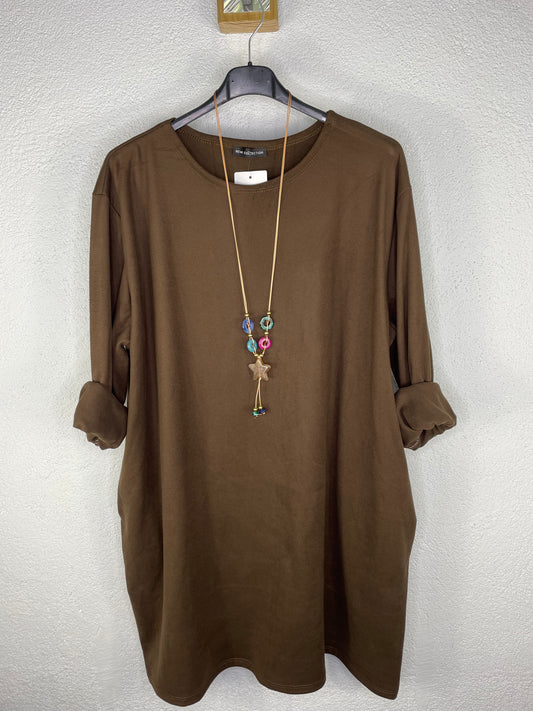 Vestido Faro Chocolate