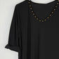 Camiseta Camila Negro