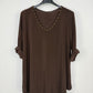 Camiseta Camila Marrón chocolate