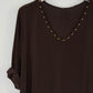 Camiseta Camila Marrón chocolate