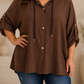 Camisa Murcia Marron Chocolate