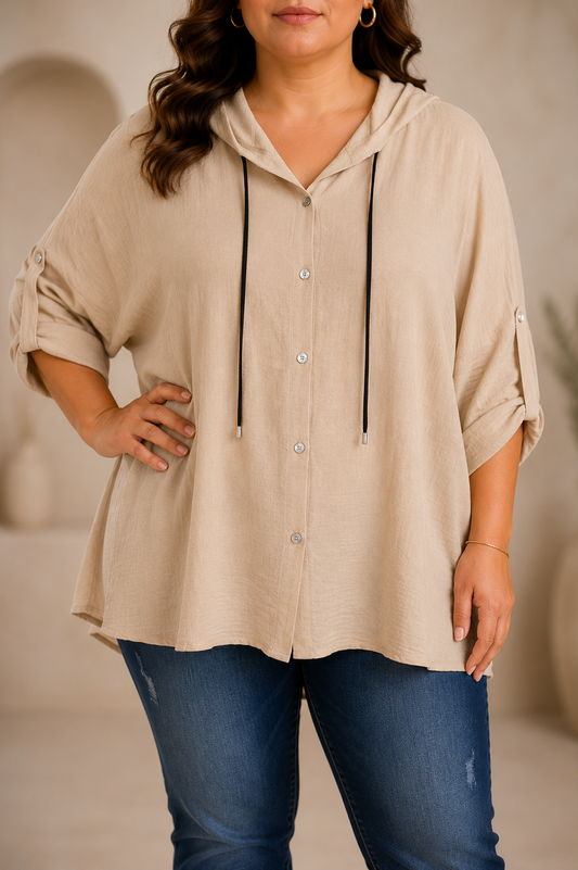 Camisa Murcia Beige