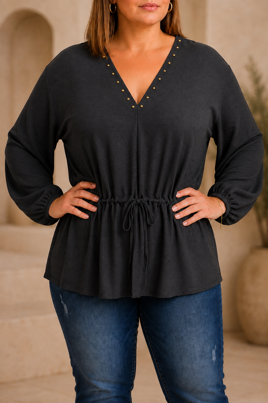 Blusa Aurora Negro