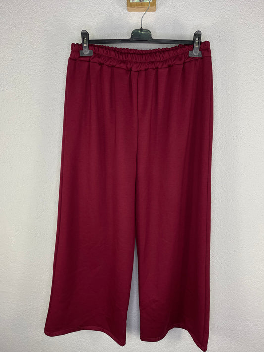 Pantalón Venecia Burdeos PLUS