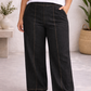 Pantalón Barcelona Negro desgastado