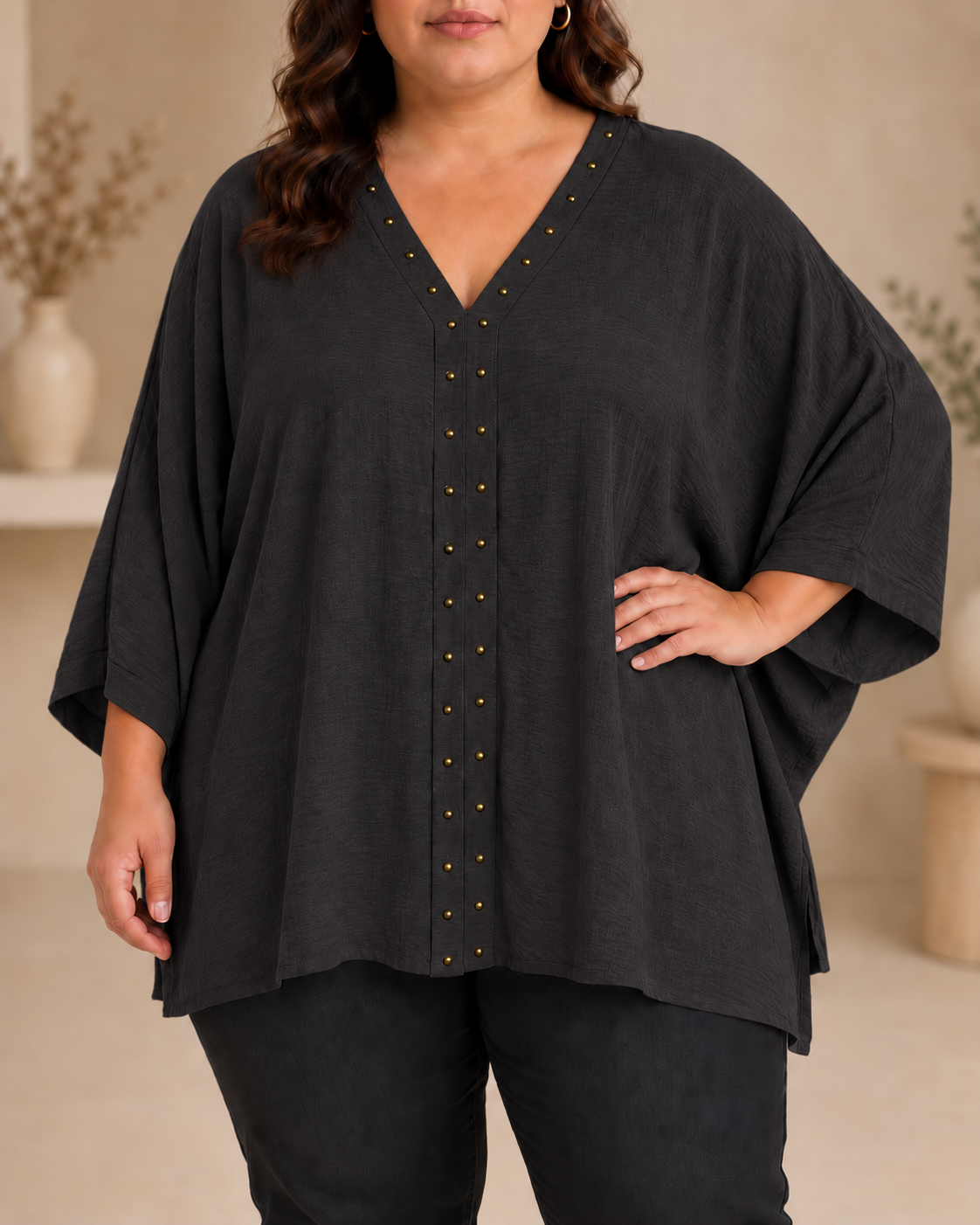 Blusa Riviera Negra PLUS
