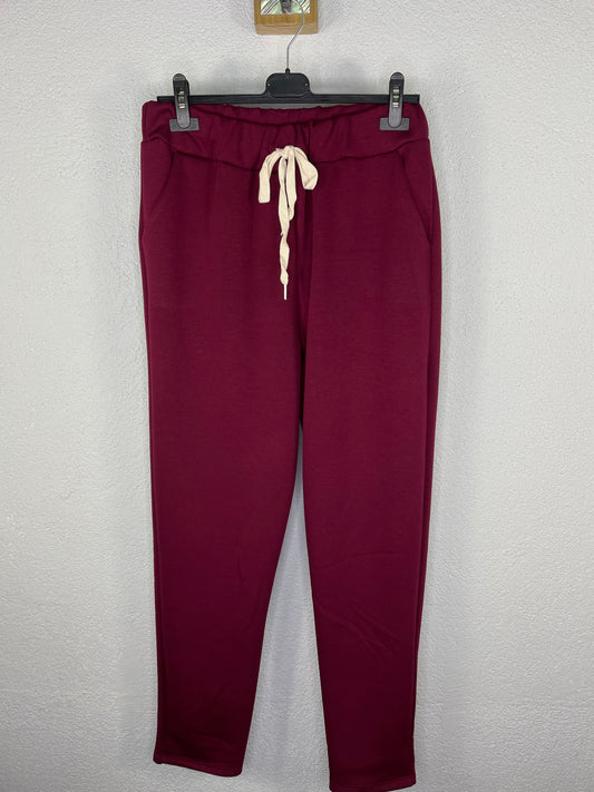 Pantalón Melodi Burdeos