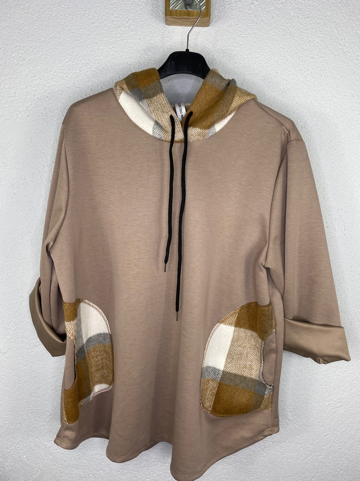 Sudadera Ona Beige