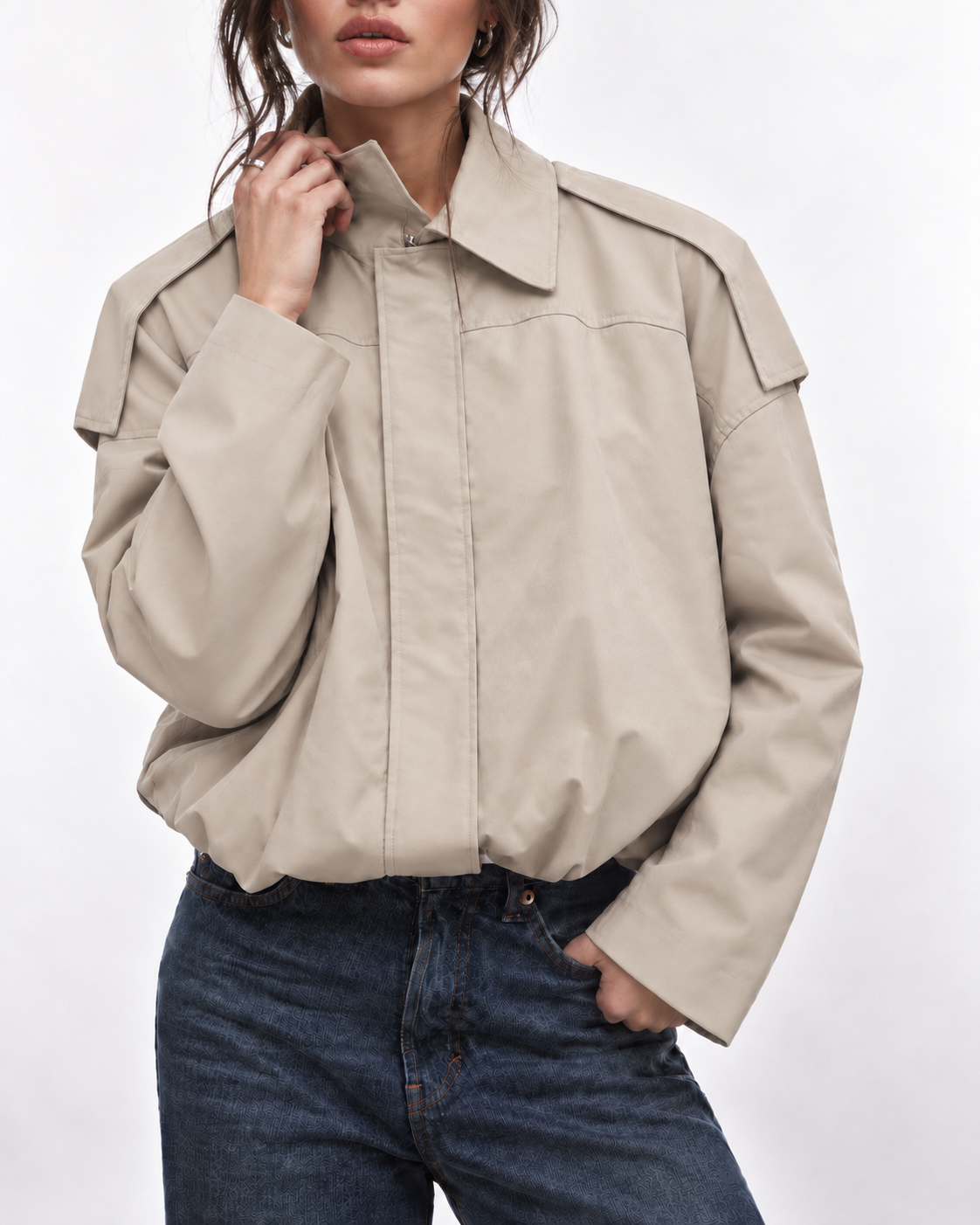 Chaqueta Mónaco Beige
