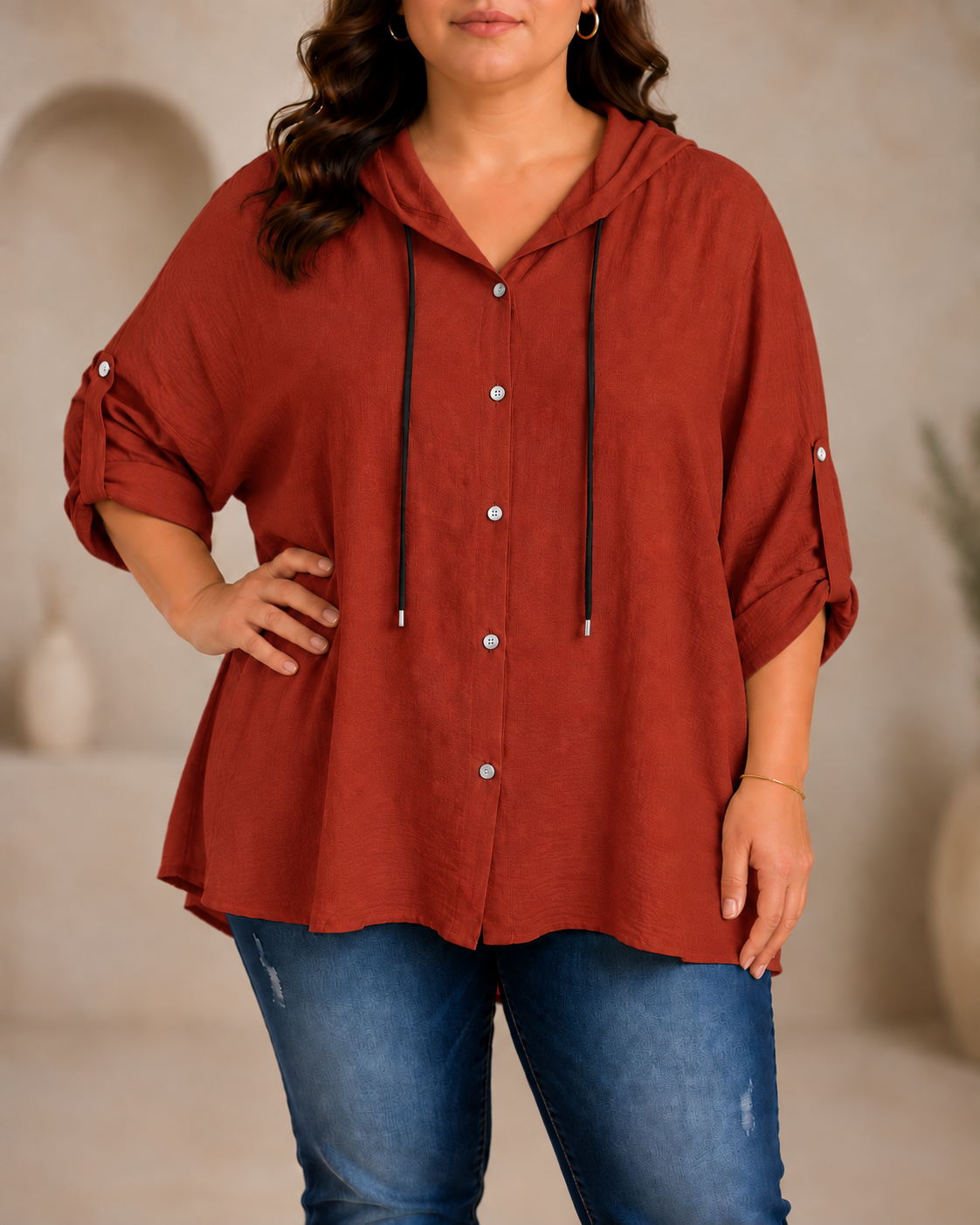 Camisa Murcia Teja