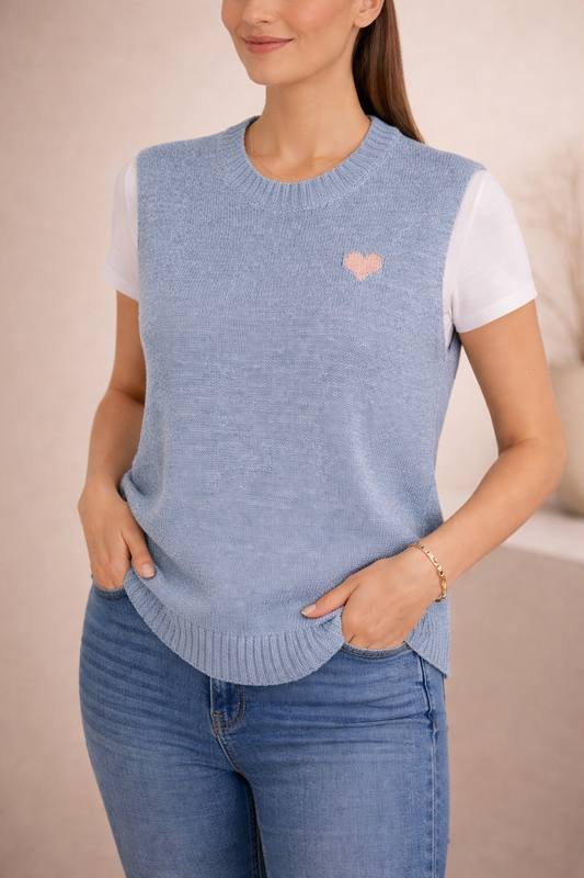 Chaleco Valencia Azul bebe