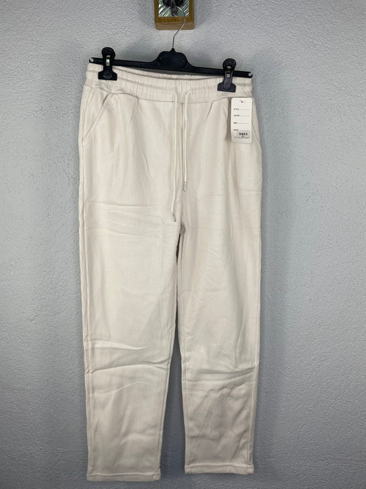 Pantalón Pana Zaragoza Blanco