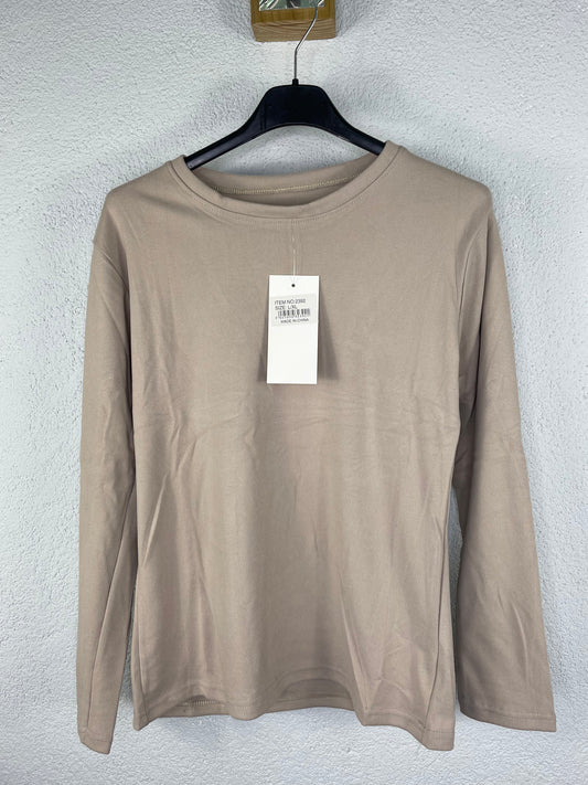 Camiseta Polar Beige Carla
