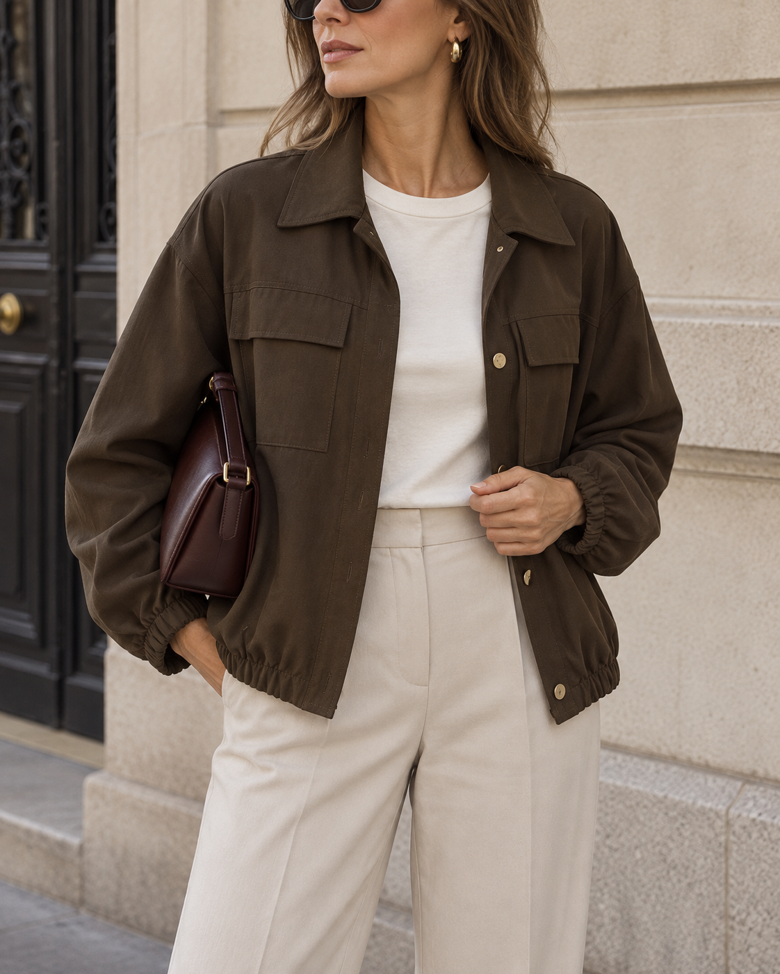 Chaqueta Noa Marrón Chocolate